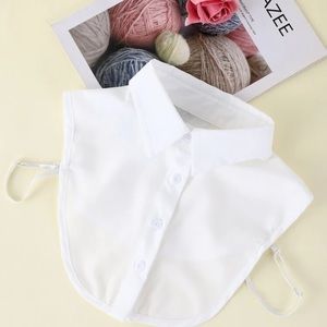 This is the “Button Detail Dicky Collar” From SHEIN